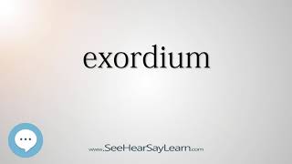 exordium - Smart \u0026 Obscure English Words Defined 🗣🔊