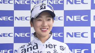 【フジテレビ公式】NEC軽井沢72ゴルフトーナメント2019＜松田鈴英選手･大会直前インタビュー＞