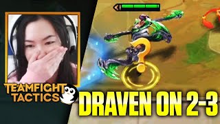 When You Get a Draven Before 1st Carousel w/ Clear Mind....Crazy Game | TFT Hafu