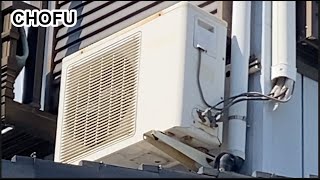 【CHOFU】長府製エアコン室外機 CHOFU outdoor unit