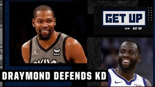 Reacting to Draymond Green defending Kevin Durant’s trade request | Get Up