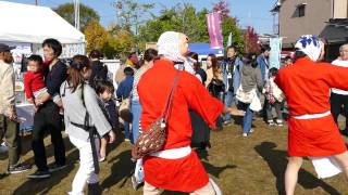 太秦･ひょっとこ踊りの会 2016年11月12日 右京区ふれあいフェスティバル２０１６