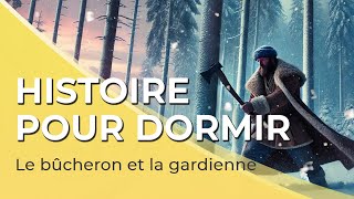 Histoire du soir captivante 🪵🪓 | Le bûcheron et la gardienne | 50 min | Voix homme