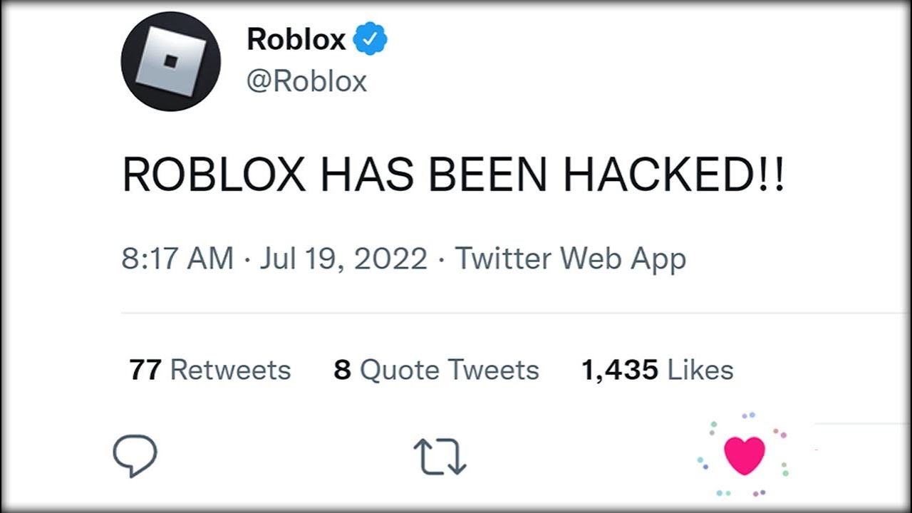 ⚠️WARNING...YOUR Roblox Account Is At RISK! (ROBLOX HACKED) - YouTube