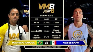 Ulises Sapo derrota Maurício Raposa em grande jogo no VMB8 100k