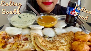 The Ultimate South Indian Feast: Medu Vada l Uttapam l Butter Dosa l Idli Asmr