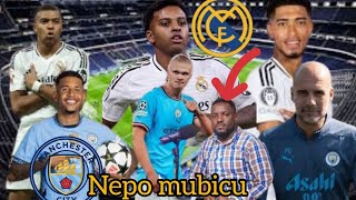 Umva uko Nepo mubicu yogeza ibitego bya Real Madrid and Manchester city muri UEFA champions league