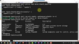 HashiCorp Vault Policy Demo - Video 23