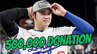 Shohei Ohtani Donates $500K for Fire Relief – See How Other L.A. Sports Stars Are Helping!