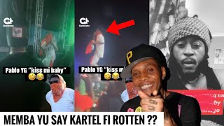 Pablo YG Tek Weh Vybz Kartel CLOTHES \u0026 WEAR IT On Stage! Kartel REACTS Khago Get RUSH Shawn Storm