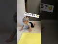 【8ヶ月】初めてのハイハイ？！...と思いきや😂　 赤ちゃん ハイハイ ずりばい baby 8months