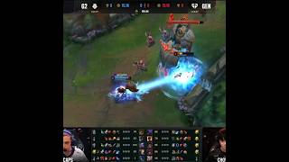 G2 Caps Solokill GEN Chovy - Tristana va Sylas Worlds 2023 Swiss Stage Day 3 #shorts #lolclips