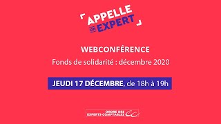 Fonds de solidarité : décembre 2020