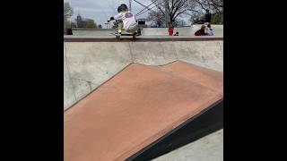 Quick two piece #10yearsold #skateeveryday #skateboarding #kickflip #loveskateboarding #skate