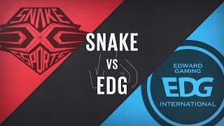 【LPL春季賽】第6週 SNAKE vs EDG #3