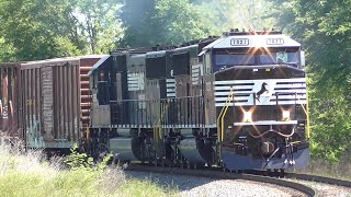 [2V] Norfolk Southern Trains in Central Georgia Part 1/2, Macon GA, 04/23/2016 ©mbmars01