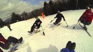 2013 Mono Madness POV Monoski run @ Loon Mtn NH put on by the NEDS program