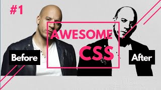 AwesomeCSS #1 | Apply Image Filters Just Using CSS