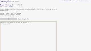 CodingBat.com Java Puzzles 10