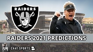 Las Vegas Raiders 2021 Record & Score Predictions For Every Home & Away Game On 17 Game NFL Schedule
