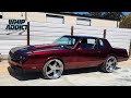 Big Block Kandy Red 87' Chevrolet Monte Carlo SS T-Top on 24s by Stretch Customs with New Interior