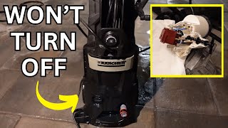 Karcher Pressure Washer - Never Stops Running - Fixed