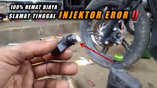 Cara Service Injektor - Semua Motor Injeksi ANTI BREBET