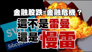 金融股跌=金融危機？ 這不是雷曼 這是慢雷 20230314《楊世光在金錢爆》第3060集