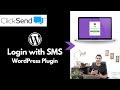 Clicksend WordPress Plugin | Login with SMS | Clicksend SMS API | SENDER ID | Clicksend Sms Tutorial