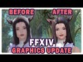 FFXIV Dawntrail Graphics Update Before and After Detailed Comparison