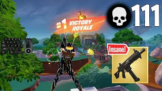 111 Elimination Solo Squads Gameplay *WORLD RECORD* (Fortnite Chapter 4 Season 4 Full Game Wins)