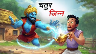 चतुर जिन्न | CHATUR JINN | HINDI KAHANIYA | COMEDY FUNNY STORIES