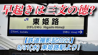 【鉄道撮影記2022】8/31(水) 東姫路駅より!