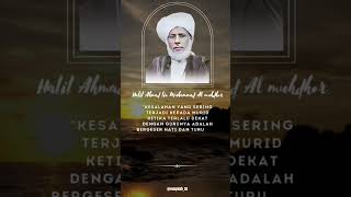 salah satu su'ul adab kepada guru @maqolah_SG #habibahmad #syaikhona #nisasabiyan #katakatamutiara