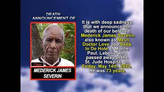 Mederick James Severin short