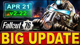 Fallout 76 Update 2.22 Patch Brings Major Fixes & Hidden Changes (APR 21)