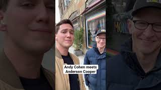 Andy Cohen meets Anderson Cooper | Comedian Matt Friend #impression