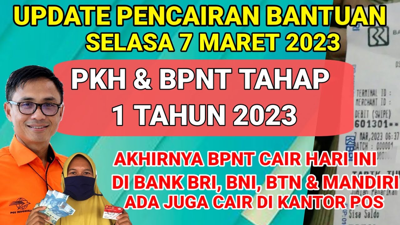 UPDATE PENCAIRAN PKH LEWAT POS PKH TAHAP 2 LEWAT KSS DAN BPNT TAHAP 2 ...