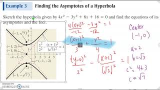 10.4 Hyperbolas examples