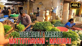 Vegetable Market Mattuthavani Madurai