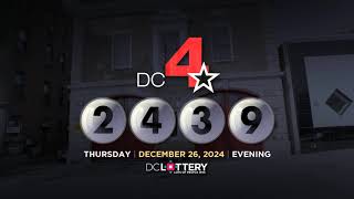 DC LOTTERY Evening 12/26/2024