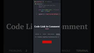 #short trick to parse JSON data from file in python #developers #shorts