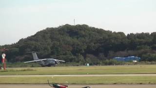 岐阜基地航空祭2016　C-1輸送機銀ちゃん離陸　2016.10.30