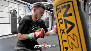 HOLY S#**! WATCH DAVID BENAVIDEZ THROW100 PUNCHES IN 10 SECONDS ON THE HEAVY BAG