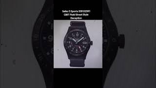 Seiko 5 Sports SSK025K1 GMT Field Street Style Deception #jamkeren #seiko5sports