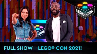 LEGO® CON 2021 - Full show - Live from LEGO House, Billund Denmark!