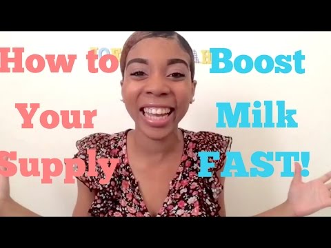 Mommy Monday #1: How To Boost Your Milk Supply Fast!! Mommy Monday #1: How To Boost Your Milk Supply Fast!!