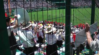 2011夏の高校野球 今治西高校の応援 The cheering squad of Imabari Nishi High School