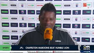 JPL:   Chapelton Maroons Beat Humble Lion | @CVMTVNews