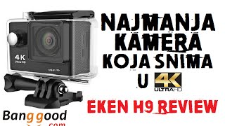 Najmanja kamera na svetu koja snima u 4k! Eken H9 Review I Bangood I